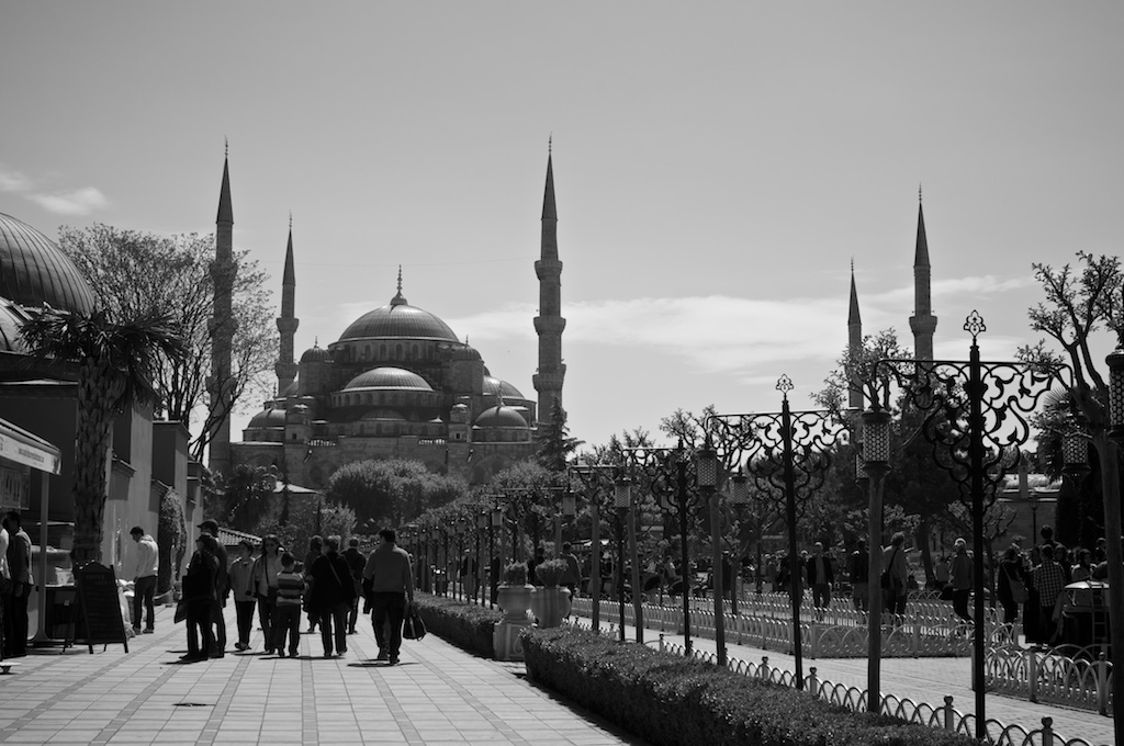 The Blue Mosque from afar